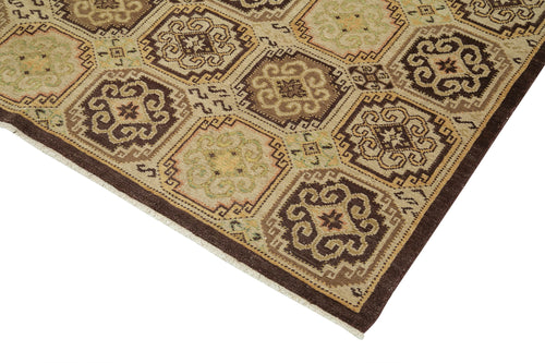 Tebriz Beige Classic Cotton Wool Handmade Area Rug 8'0'' x 10'5''