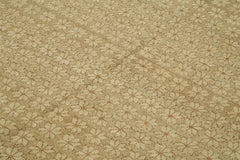 Tebriz Beige Classic Cotton Wool Handmade Area Rug 8'0'' x 9'11''