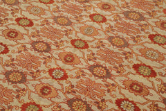 Tebriz Red Classic Cotton Wool Handmade Area Rug 8'0'' x 9'10''