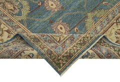 Tebriz Beige Classic Cotton Wool Handmade Area Rug 8'2'' x 9'11''