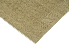 Tebriz Beige Classic Cotton Wool Handmade Area Rug 7'10'' x 10'0''