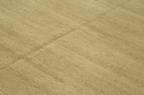 Tebriz Beige Classic Cotton Wool Handmade Area Rug 7'10'' x 10'0''