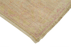 Tebriz Yellow Classic Cotton Wool Handmade Area Rug 8'2'' x 10'0''