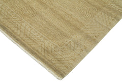 Tebriz Beige Classic Cotton Wool Handmade Area Rug 6'0'' x 8'11''