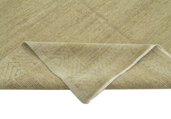 Tebriz Beige Classic Cotton Wool Handmade Area Rug 6'0'' x 8'11''