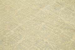 Tebriz Beige Classic Cotton Wool Handmade Area Rug 7'9'' x 9'1''