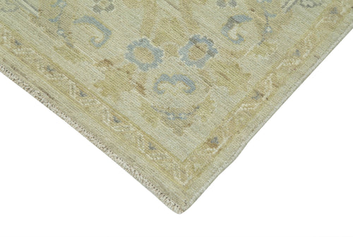 Tebriz Beige Classic Cotton Wool Handmade Area Rug 9'0'' x 11'7''