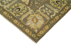 Tebriz Brown Classic Cotton Wool Handmade Area Rug 9'1'' x 11'10''