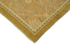 Tebriz Beige Classic Cotton Wool Handmade Area Rug 9'1'' x 12'0''