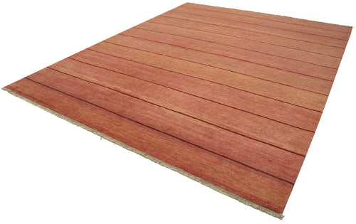 Tebriz Red Classic Cotton Wool Handmade Area Rug 9'3'' x 11'11''