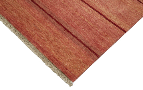 Tebriz Red Classic Cotton Wool Handmade Area Rug 9'3'' x 11'11''