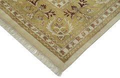 Tebriz Beige Classic Cotton Wool Handmade Area Rug 10'0'' x 13'7''