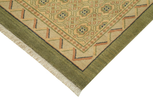 Tebriz Beige Classic Cotton Wool Handmade Area Rug 8'0'' x 9'11''