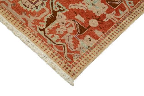 Tebriz Beige Classic Cotton Wool Handmade Area Rug 9'2'' x 11'6''