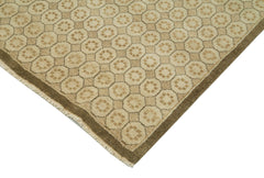 Tebriz Beige Classic Cotton Wool Handmade Area Rug 8'11'' x 12'6''