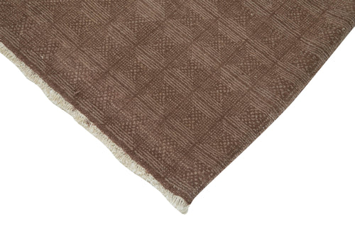 Tebriz Purple Classic Cotton Wool Handmade Area Rug 10'0'' x 13'10''