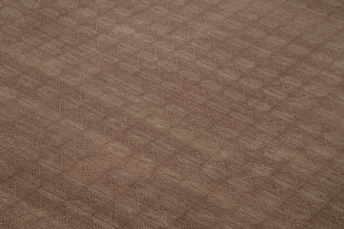 Tebriz Purple Classic Cotton Wool Handmade Area Rug 10'0'' x 13'10''