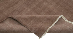 Tebriz Purple Classic Cotton Wool Handmade Area Rug 10'0'' x 13'10''