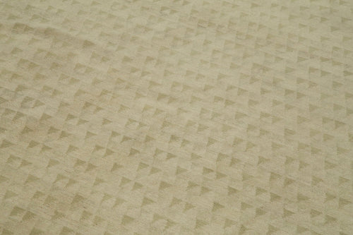 Tebriz Green Classic Cotton Wool Handmade Area Rug 9'6'' x 13'3''