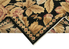 Tebriz Beige Classic Cotton Wool Handmade Area Rug 8'8'' x 11'5''