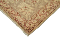 Tebriz Beige Classic Cotton Wool Handmade Area Rug 9'0'' x 11'9''