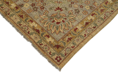 Tebriz Brown Classic Cotton Wool Handmade Area Rug 10'2'' x 13'3''