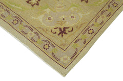 Handmade Area Rug – Classic Beige Cotton Wool Turkish Carpet 7'8''x10'10''