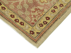 Tebriz Beige Classic Cotton Wool Handmade Area Rug 8'10'' x 11'10''