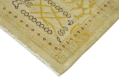 Tebriz Beige Classic Cotton Wool Handmade Area Rug 8'2'' x 9'7''