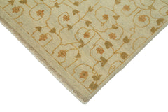 Tebriz Beige Classic Cotton Wool Handmade Area Rug 10'1'' x 13'1''