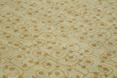 Tebriz Beige Classic Cotton Wool Handmade Area Rug 10'1'' x 13'1''