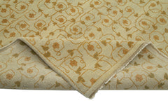 Tebriz Beige Classic Cotton Wool Handmade Area Rug 10'1'' x 13'1''