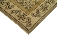 Tebriz Beige Classic Cotton Wool Handmade Area Rug 9'11'' x 14'2''