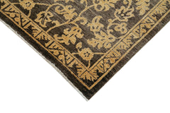 Handmade Area Rug - Classic Brown Wool Cotton Rug 5'11''x9'1'' by Agacan