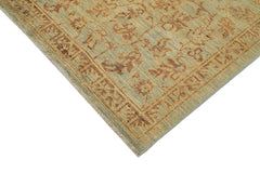 Tebriz Brown Classic Cotton Wool Handmade Area Rug 6'3'' x 8'6''