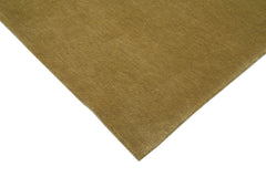 Tebriz Yellow Classic Cotton Wool Handmade Area Rug 5'9'' x 8'2''