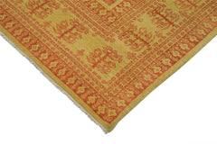 Tebriz Red Classic Cotton Wool Handmade Area Rug 8'10'' x 11'11''