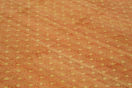 Tebriz Red Classic Cotton Wool Handmade Area Rug 8'10'' x 11'11''