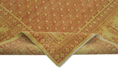 Tebriz Red Classic Cotton Wool Handmade Area Rug 8'10'' x 11'11''