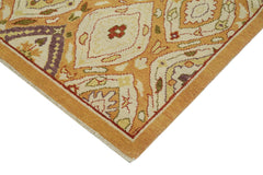 Tebriz Beige Classic Cotton Wool Handmade Area Rug 7'10'' x 9'11''