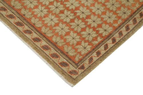 Tebriz Beige Classic Cotton Wool Handmade Area Rug 8'2'' x 10'1''