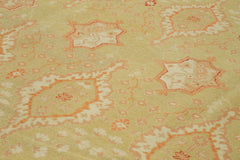 Handmade Area Rug – Classic Beige Turkish Hand Knotted Wool Carpet 9'2''x12'