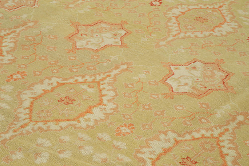 Handmade Area Rug – Classic Beige Turkish Hand Knotted Wool Carpet 9'2''x12'