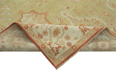 Handmade Area Rug – Classic Beige Turkish Hand Knotted Wool Carpet 9'2''x12'