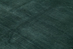 Tebriz Green Classic Cotton Wool Handmade Area Rug 7'10'' x 7'10''