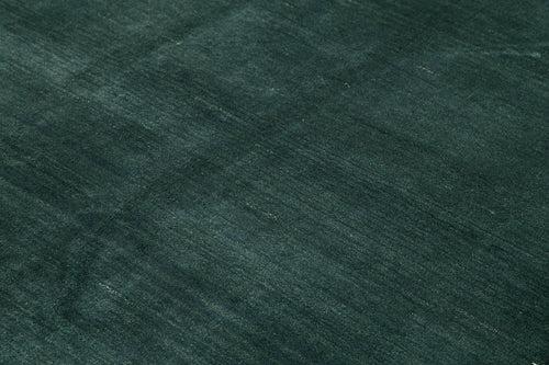 Tebriz Green Classic Cotton Wool Handmade Area Rug 7'10'' x 7'10''