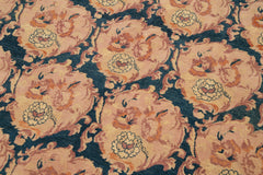 Tebriz Orange Classic Cotton Wool Handmade Area Rug 7'9'' x 12'0''