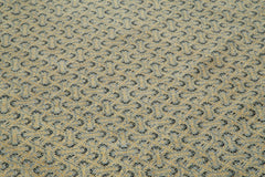 Tebriz Beige Classic Cotton Wool Handmade Area Rug 8'10'' x 12'1''