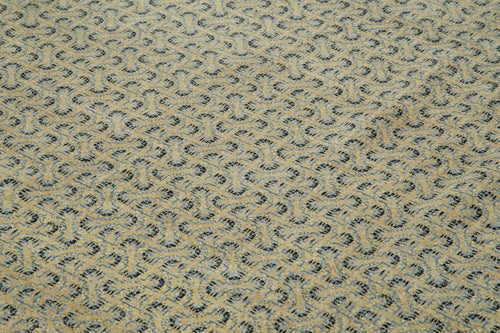 Tebriz Beige Classic Cotton Wool Handmade Area Rug 8'10'' x 12'1''