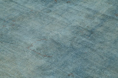 Tebriz Blue Classic Cotton Wool Handmade Area Rug 11'3'' x 14'10''